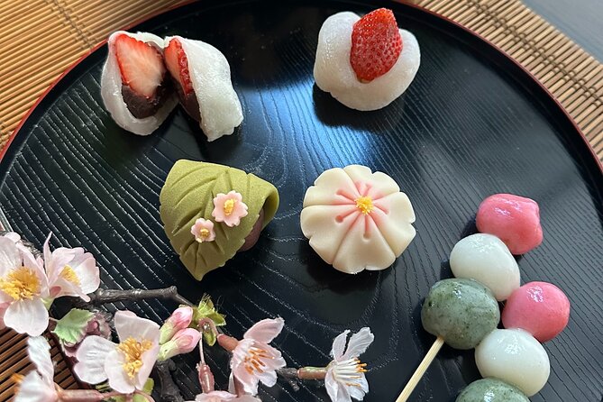 Mochi and Nerikiri Wagashi Combination Cooking Class