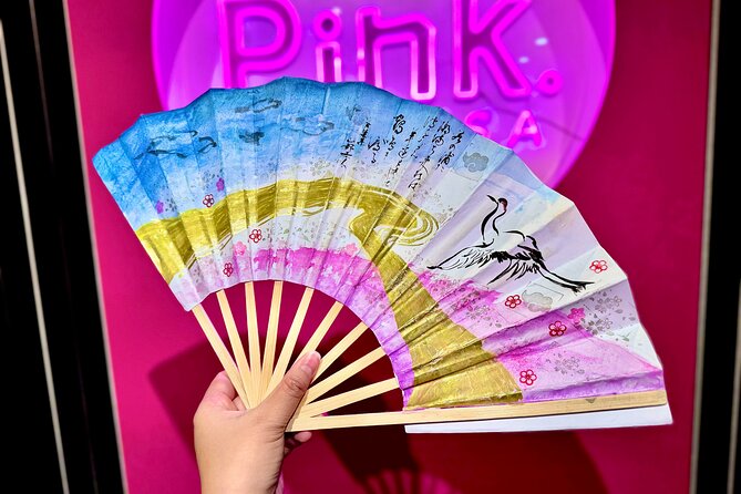 Art Japanese Fan Crafting Experience in Tokyo Asakusa