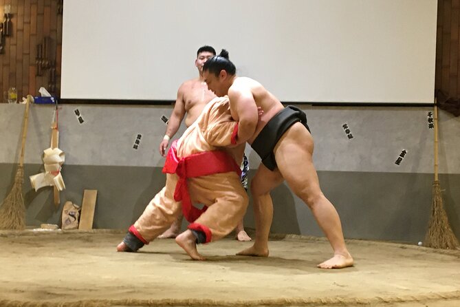 Challenge with Sumo Wrestlers with Dinner