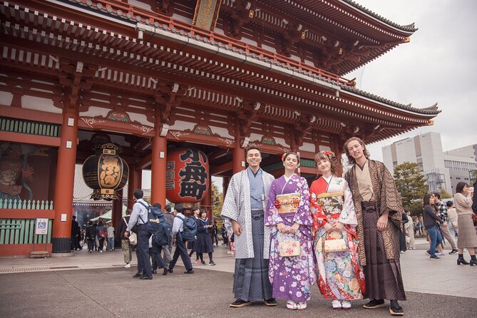 Asakusa, Tokyo: Traditional Kimono Rental Experience at WARGO