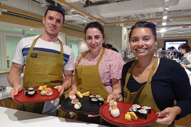 Sushi Cooking Lesson at Japan’s Leading Culinary School