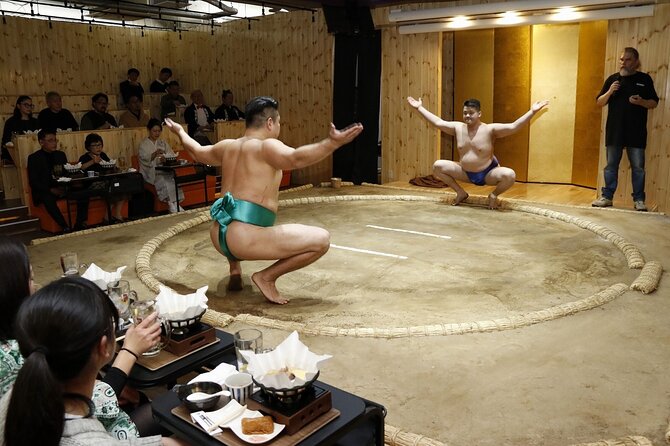 Watch Traditional Japanese Sumo in Asakusa with Enjoy Chanko Nabe