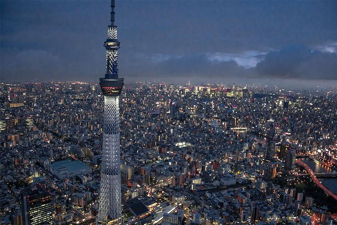 [25 min]Tokyo Skytree + Downtown City Lights Helicopter Tour